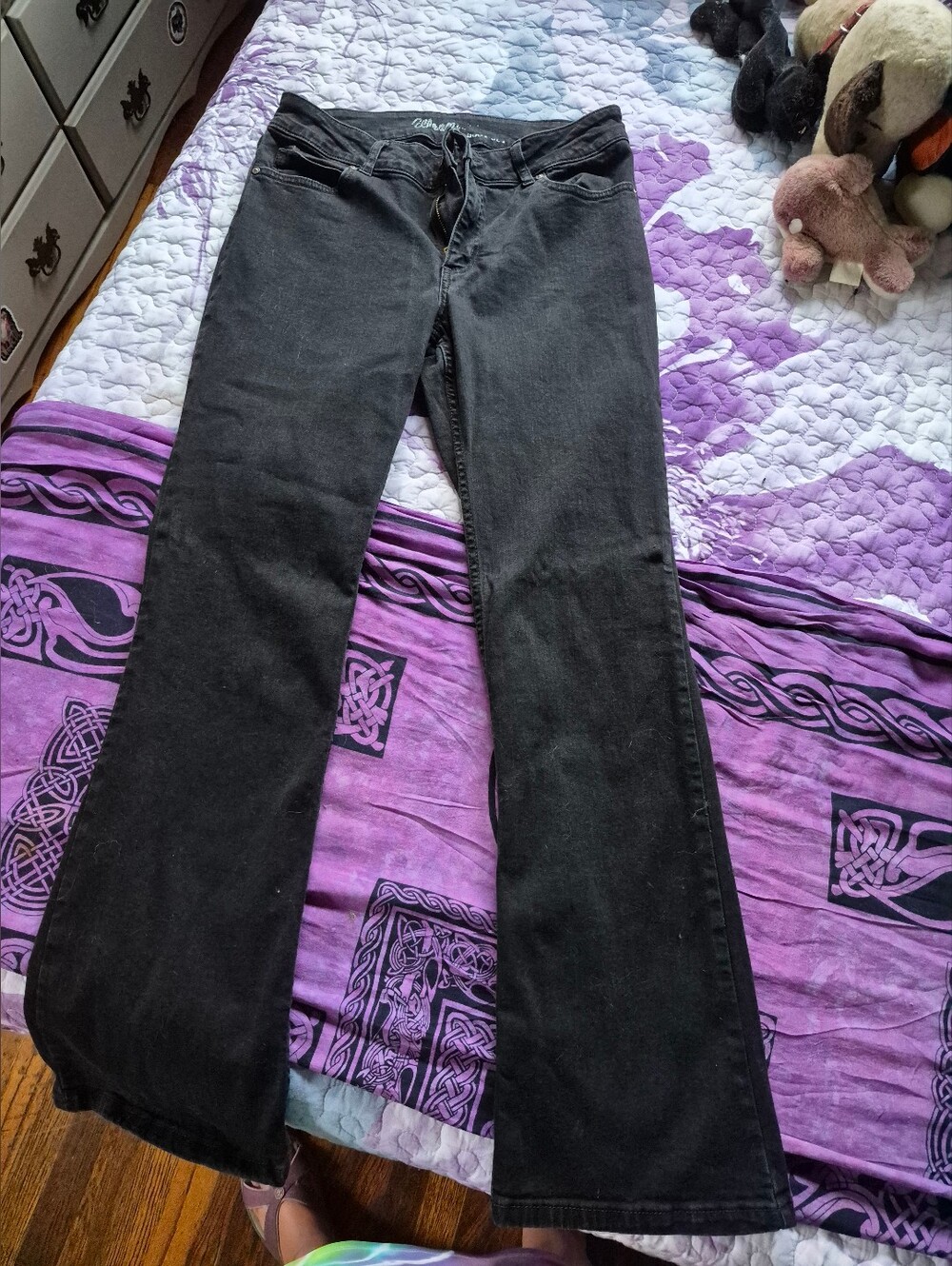 Women's Black Bootcut Jeans